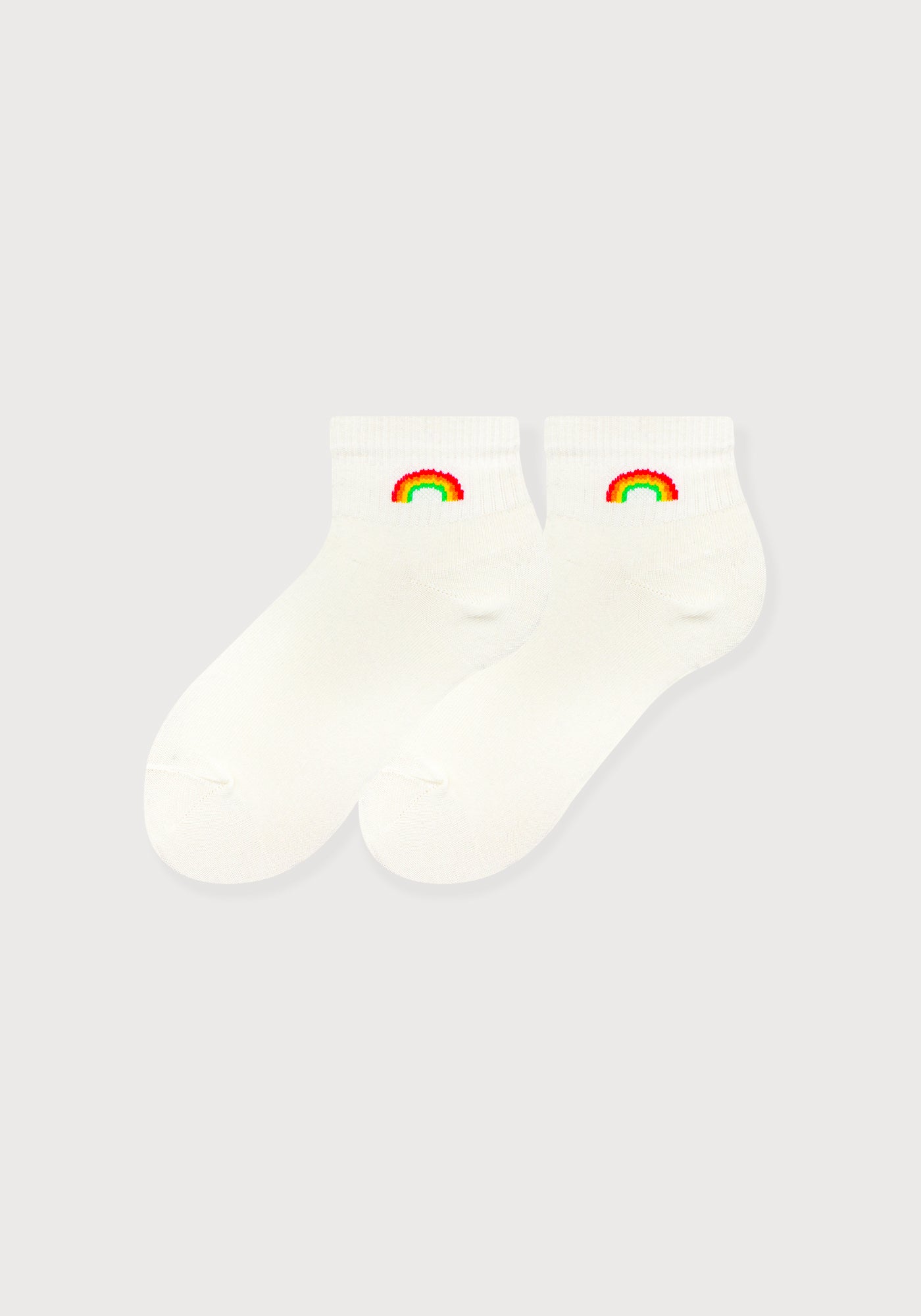 Media Tobillera Lisa Arcoíris Dama