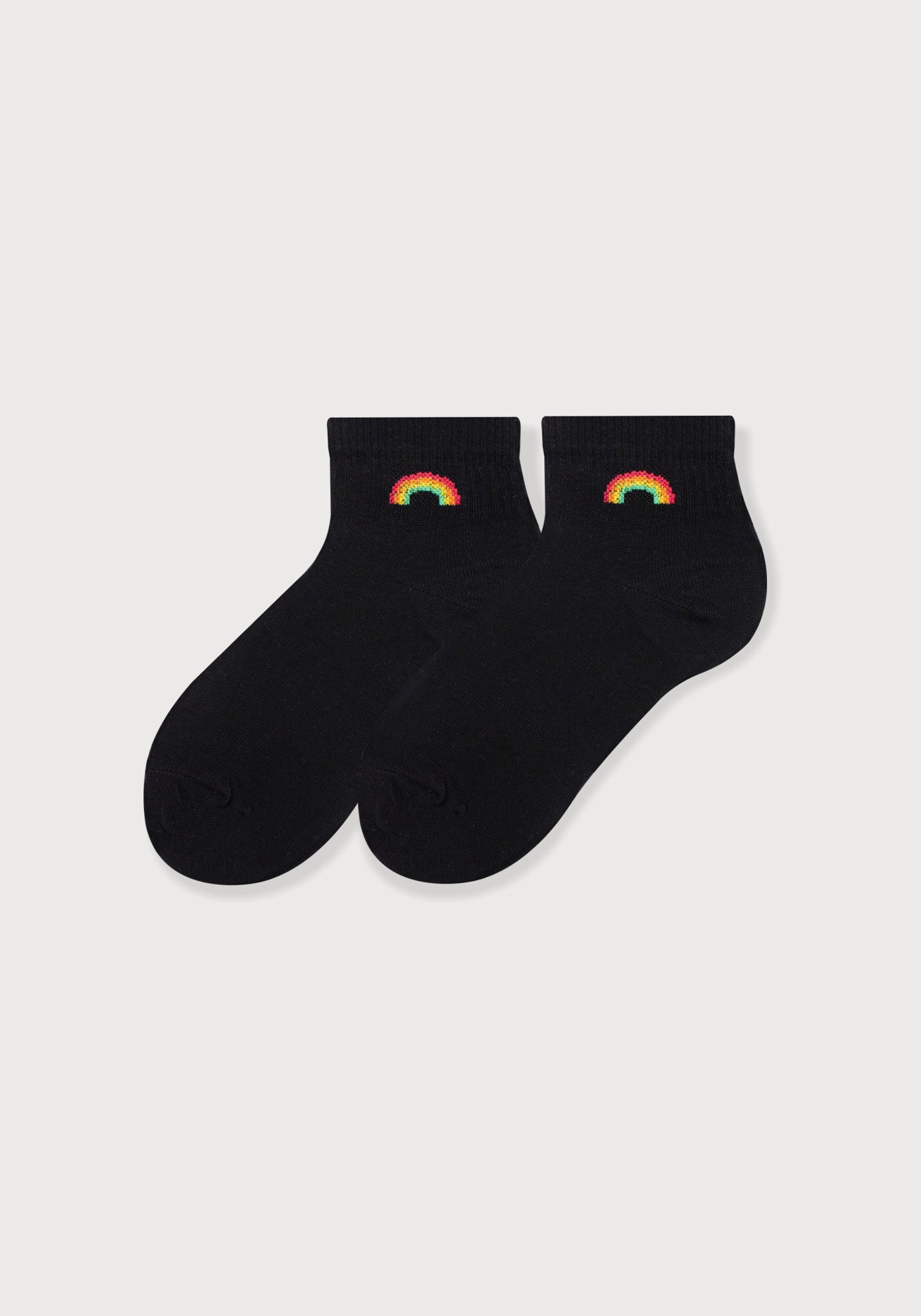 Media Tobillera Lisa Arcoíris Dama