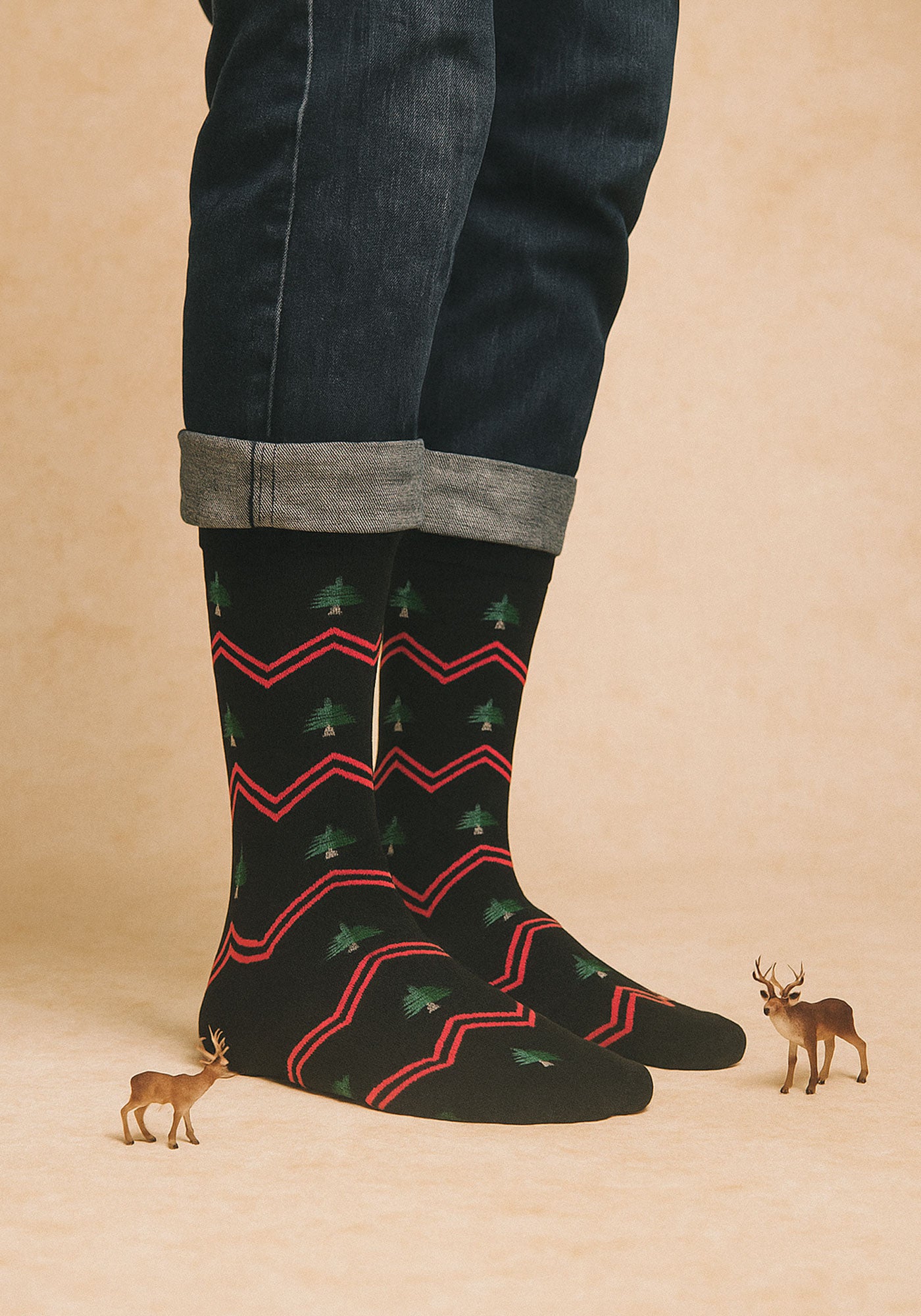 Media Navideña Casual Unisex