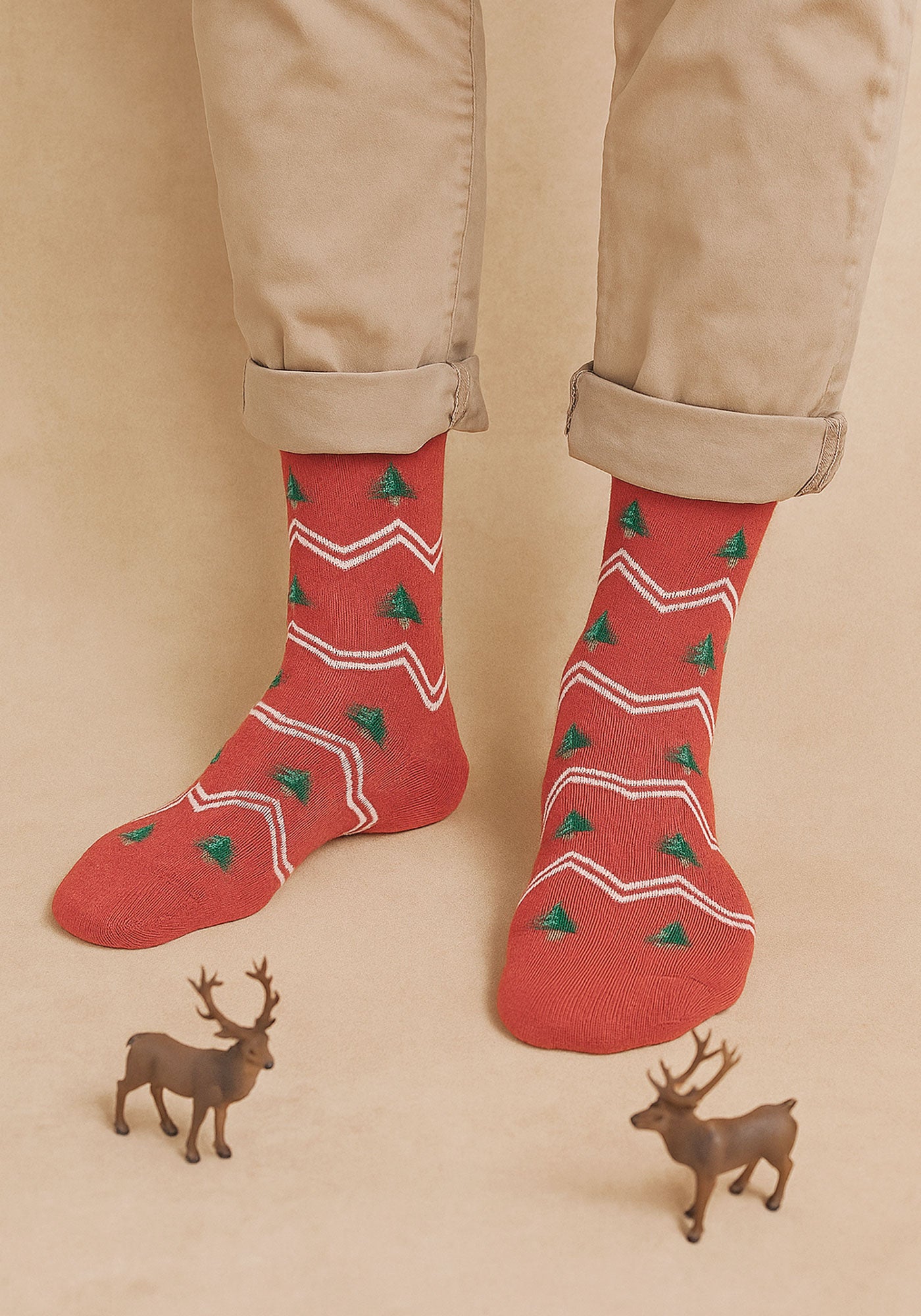 Media Navideña Casual Unisex