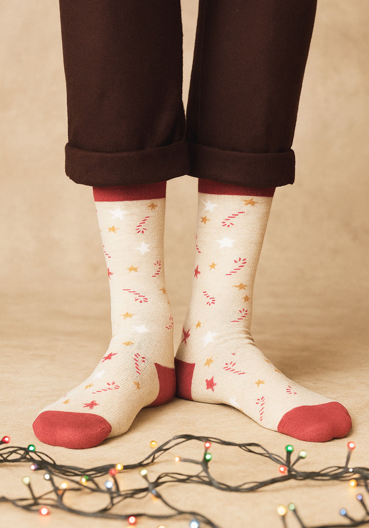 Media Navideña Casual Unisex