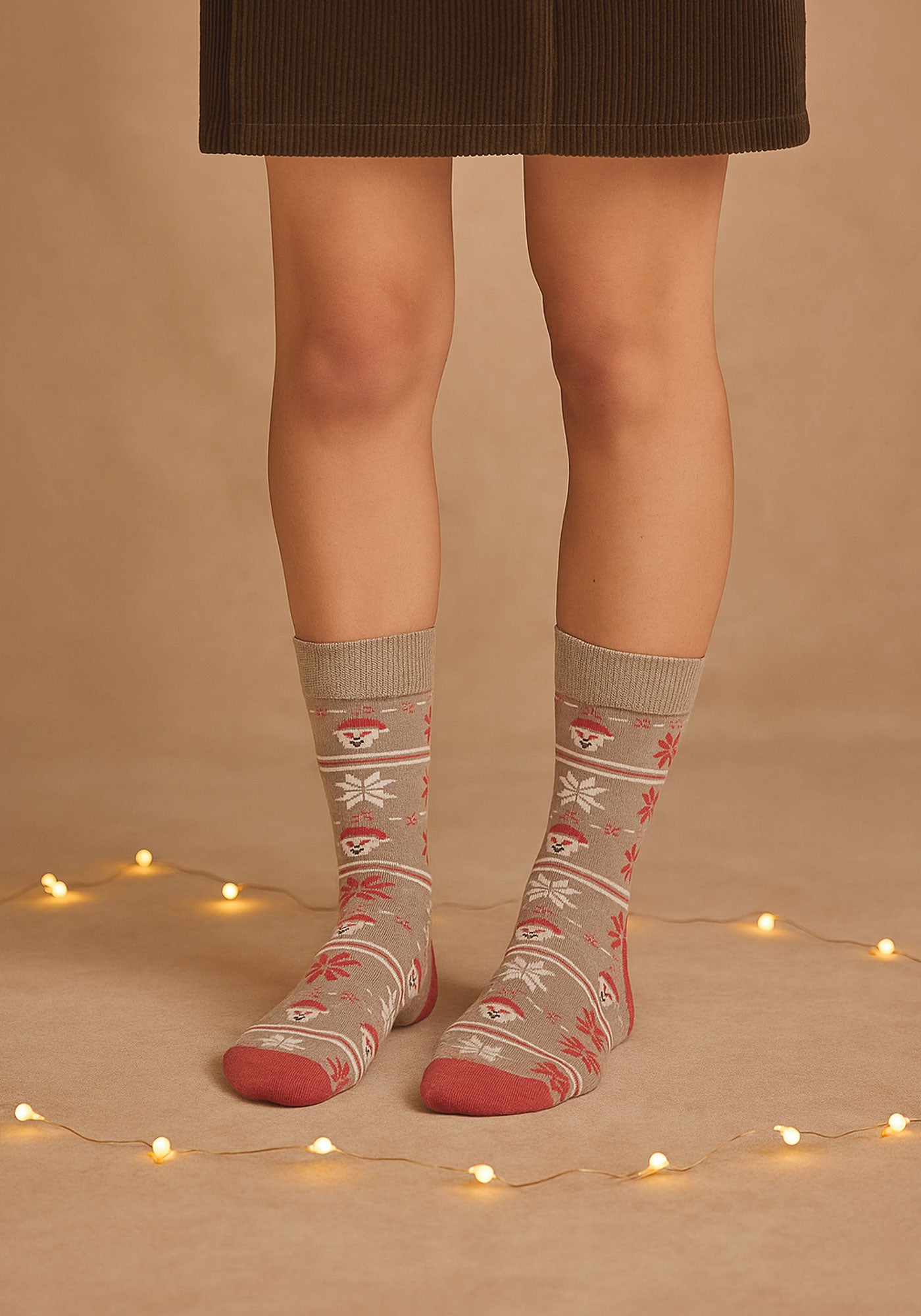 Media Navideña Casual Unisex