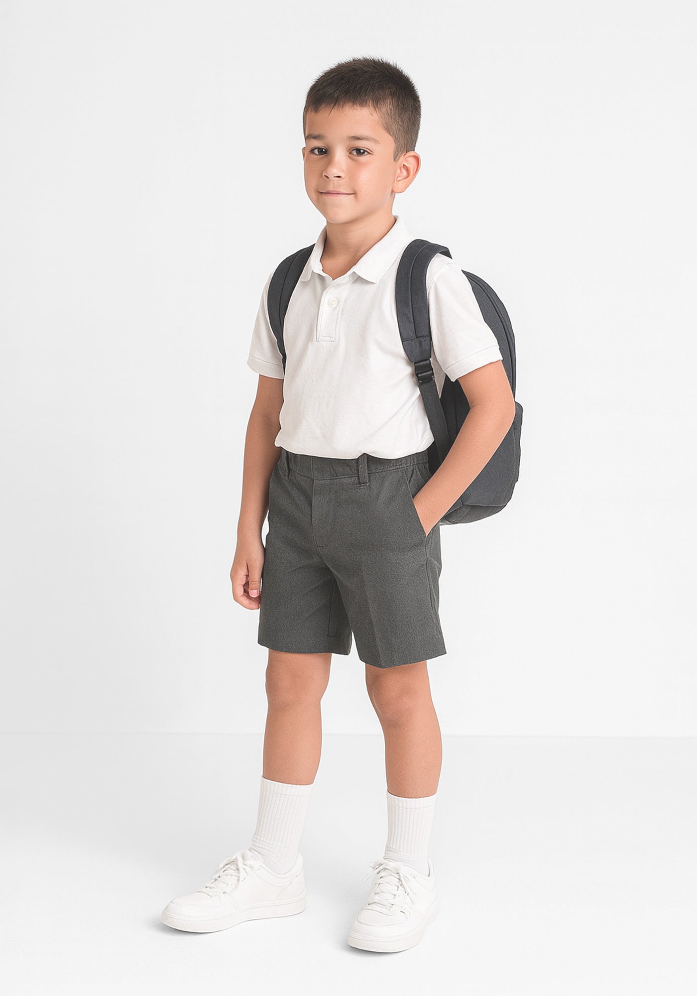 Media Escolar Larga Niños Unisex