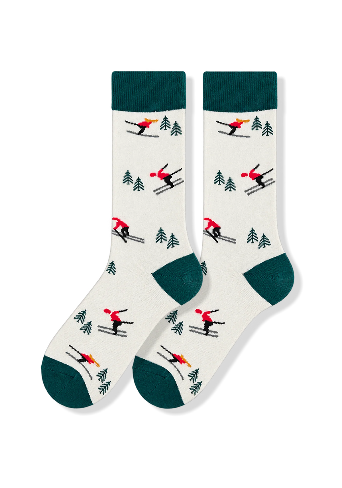 Media Navidad Casual Esqui Unisex