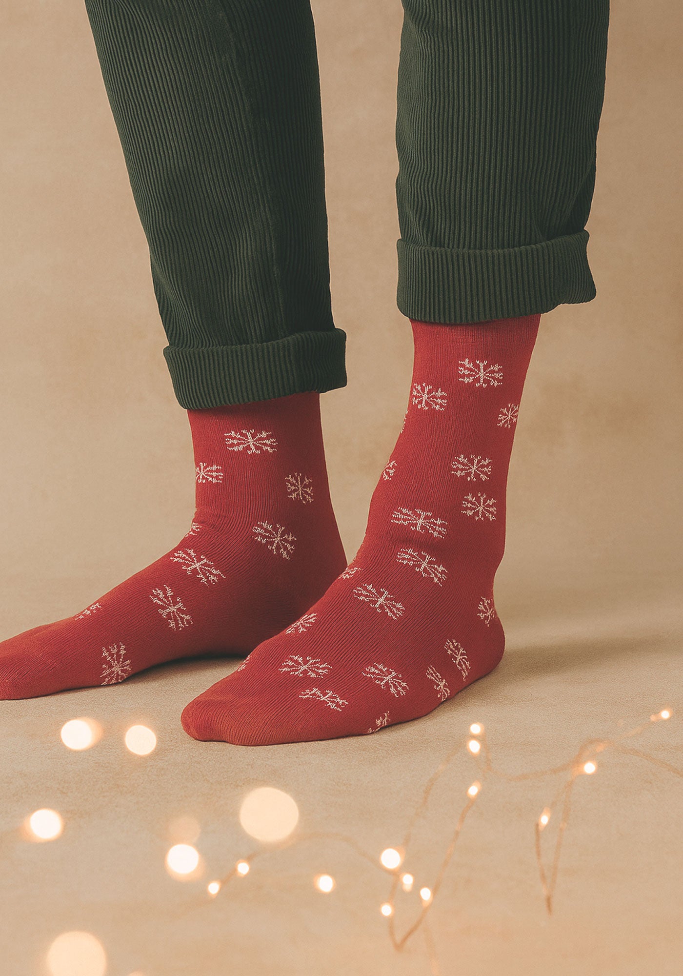 Media Navideña Casual Unisex