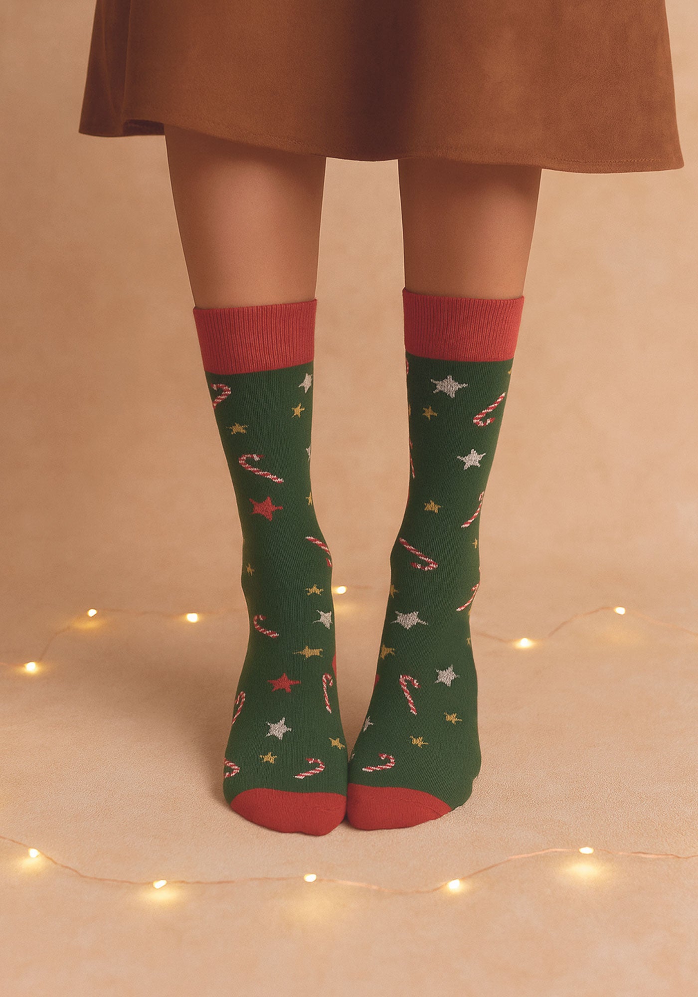 Media Navideña Casual Unisex