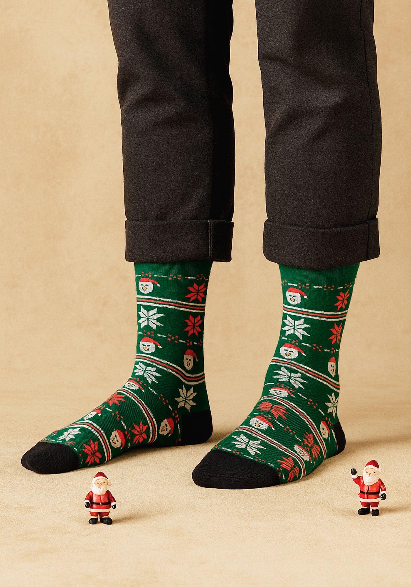 Media Navideña Casual Unisex