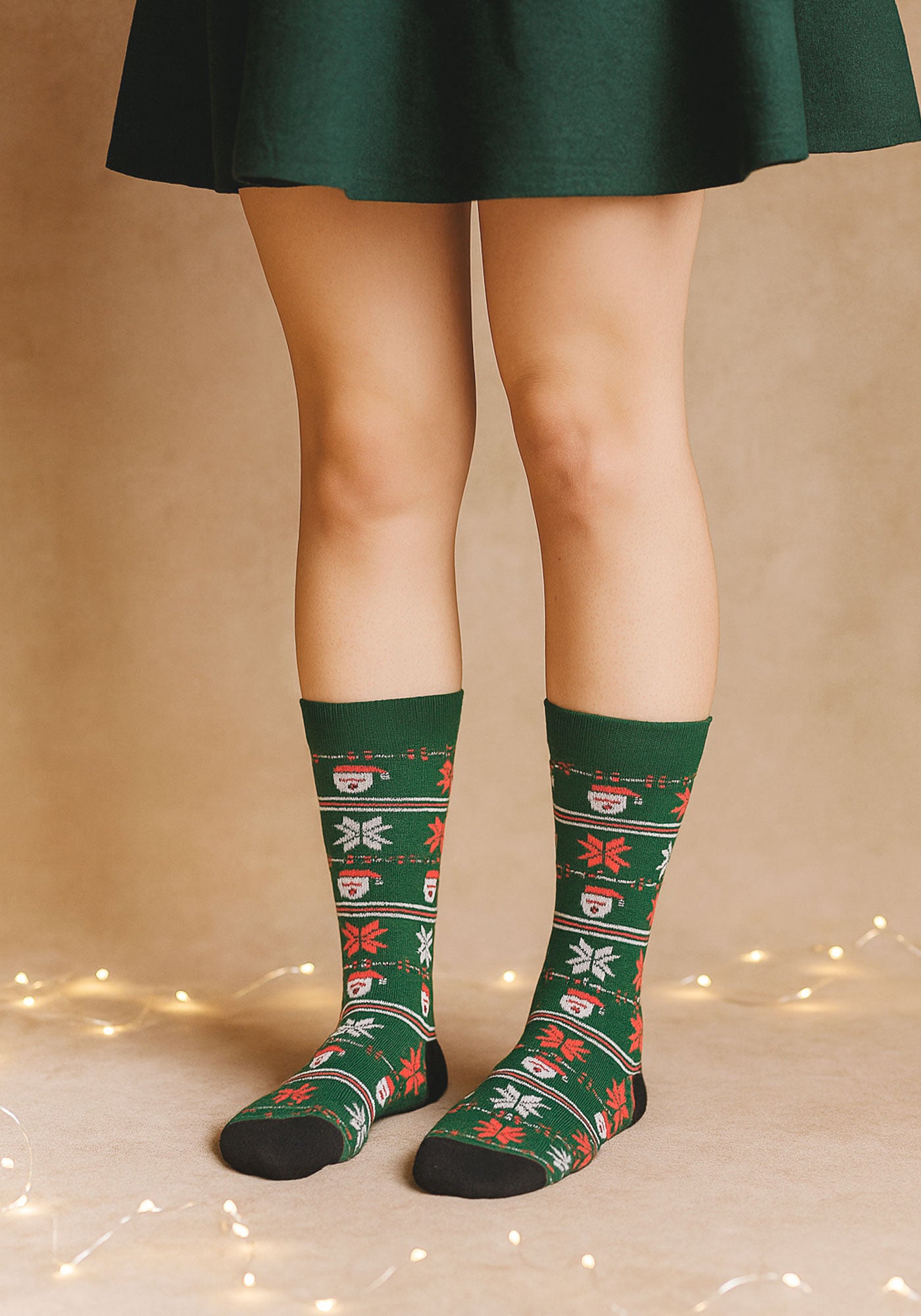 Media Navideña Casual Unisex