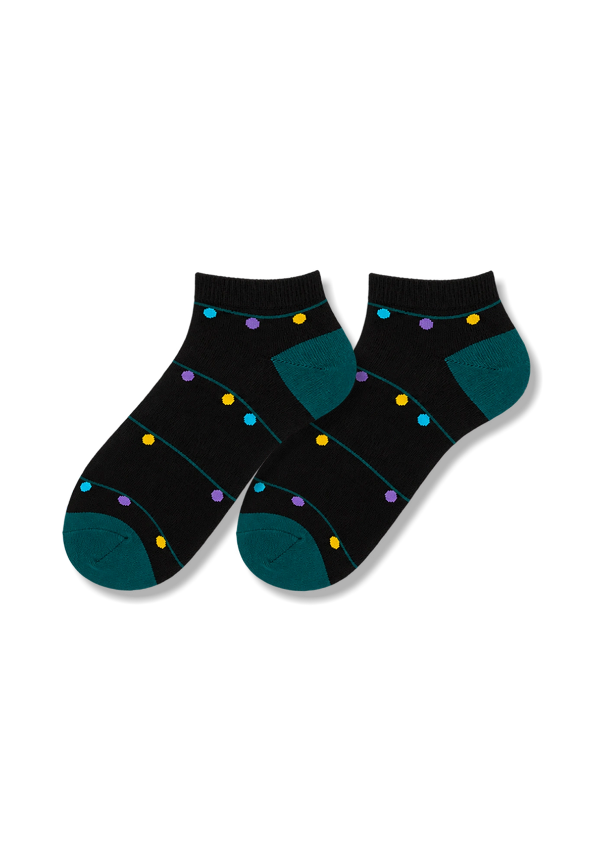 Media Navidad Talonera Luces Unisex