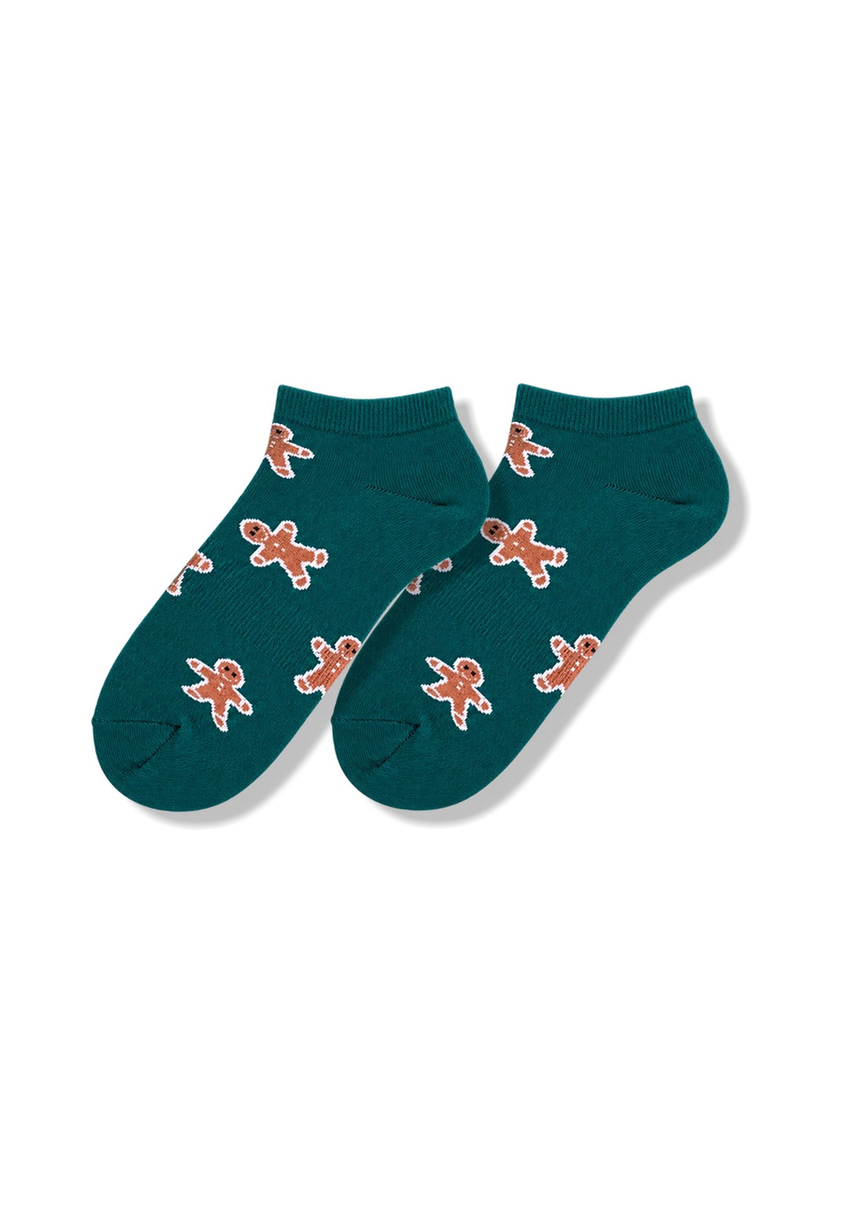 Media Navidad Talonera Galleta de Jengibre Unisex