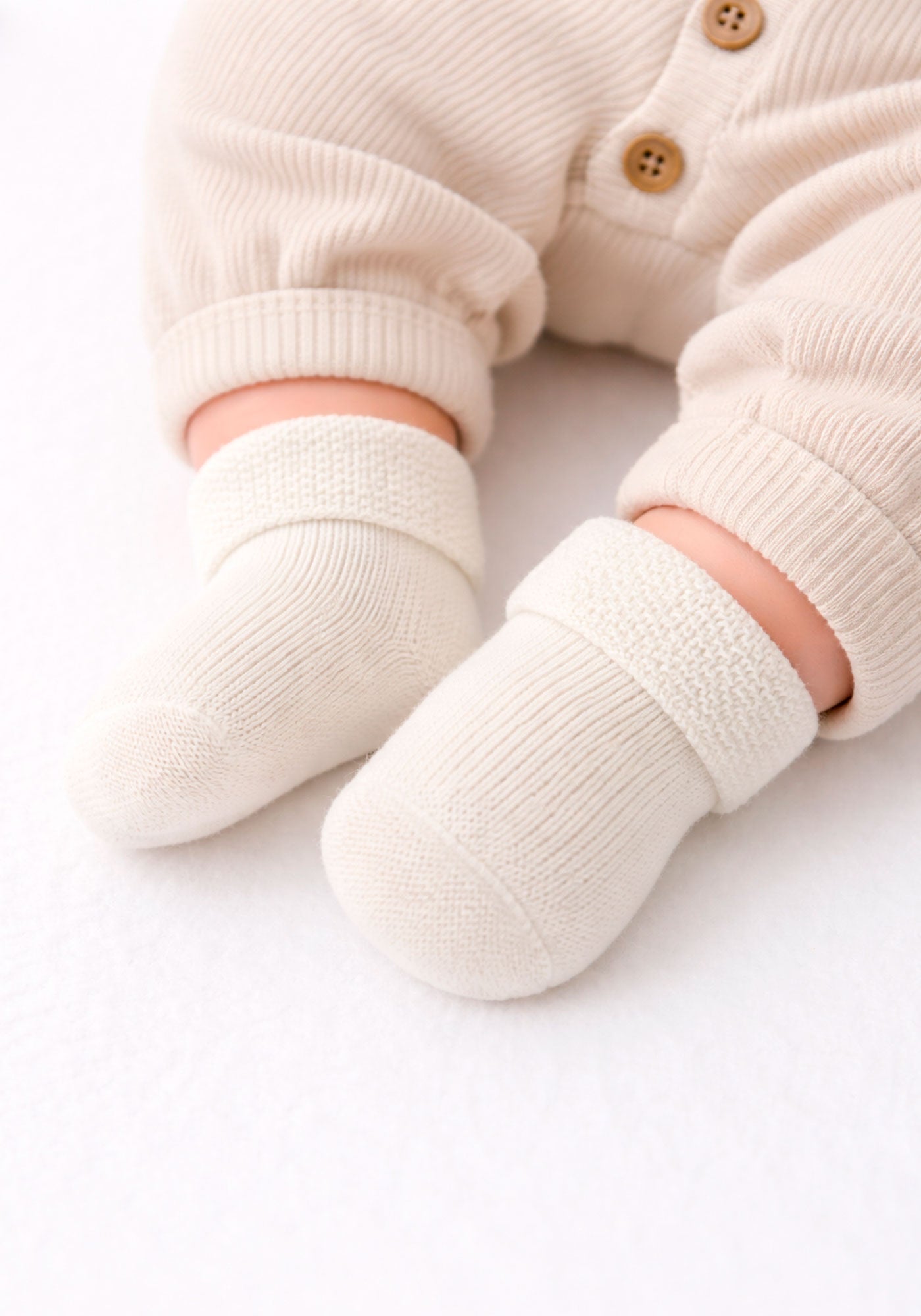 Media Acolchada Bebé Niño Esencia Suave