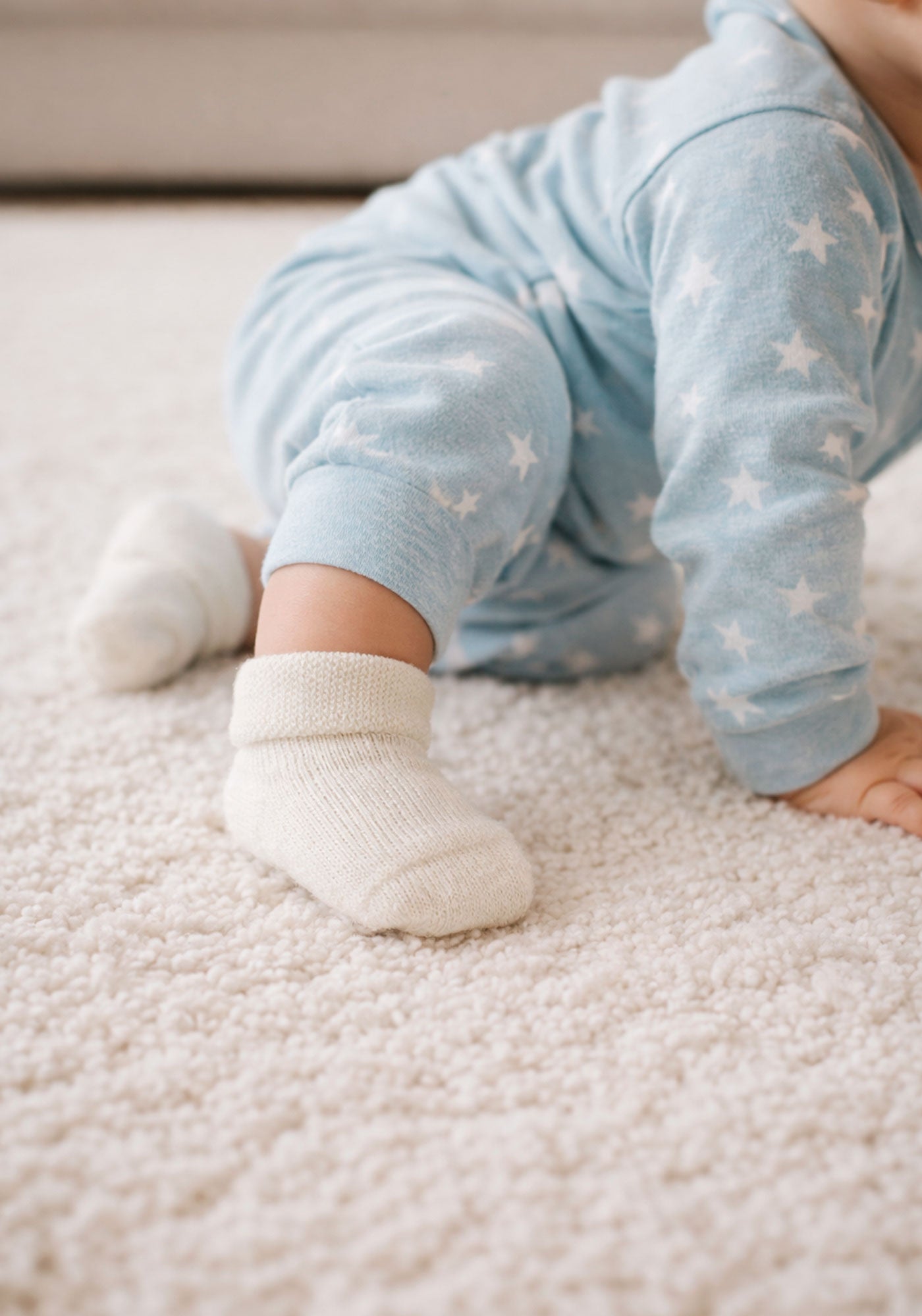 Media Acolchada Bebé Niño Esencia Suave