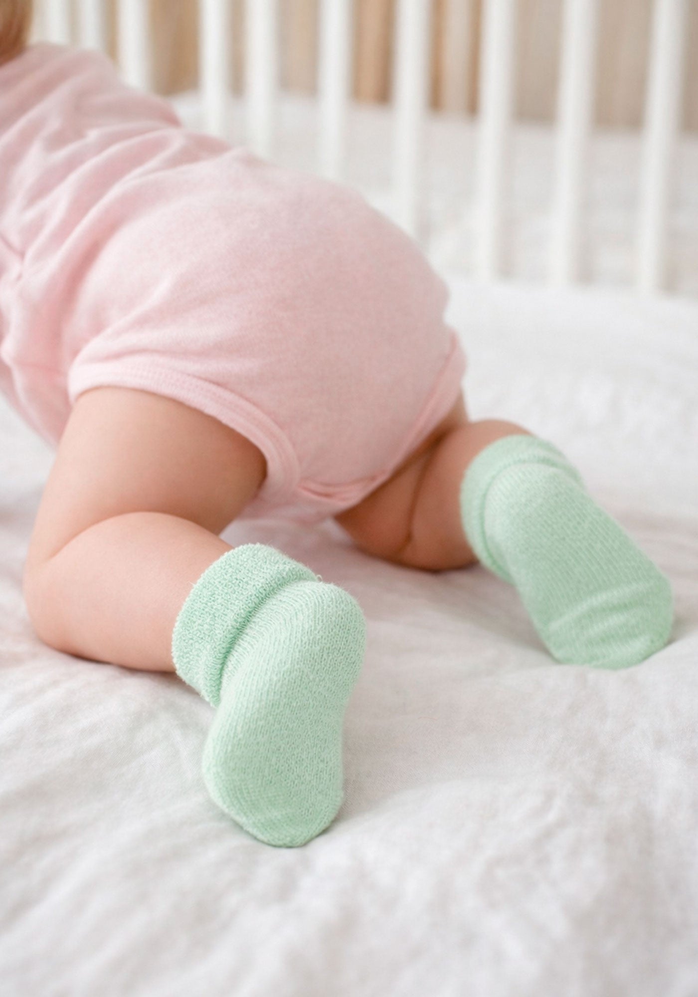 Media Acolchada Bebé Niña Fresco Suave