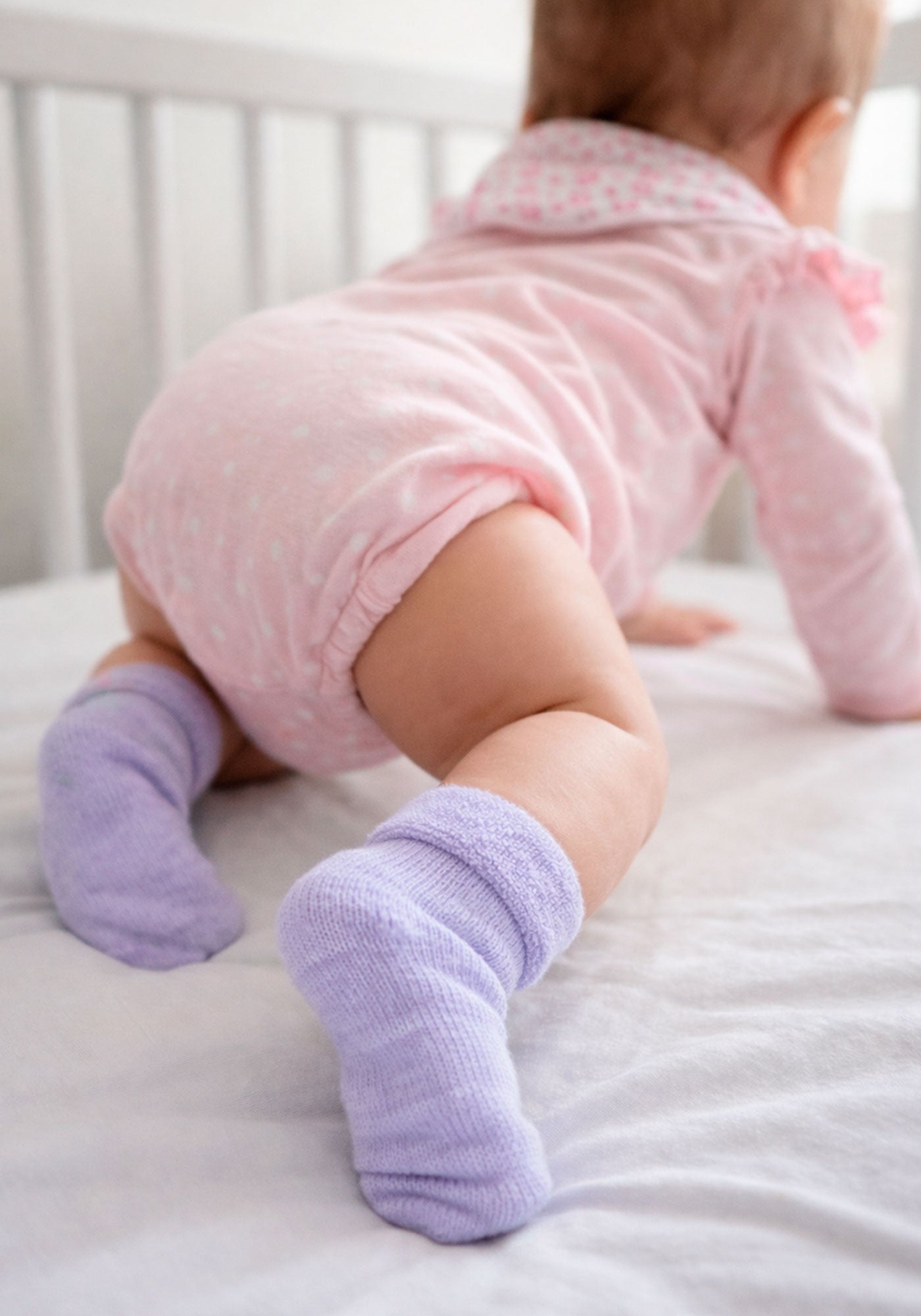 Media Acolchada Bebé Niña Dulce Básico