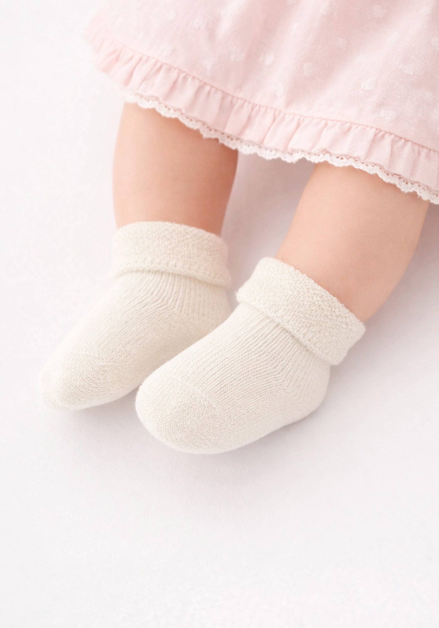 Media Acolchada Bebé Niña Dulce Básico