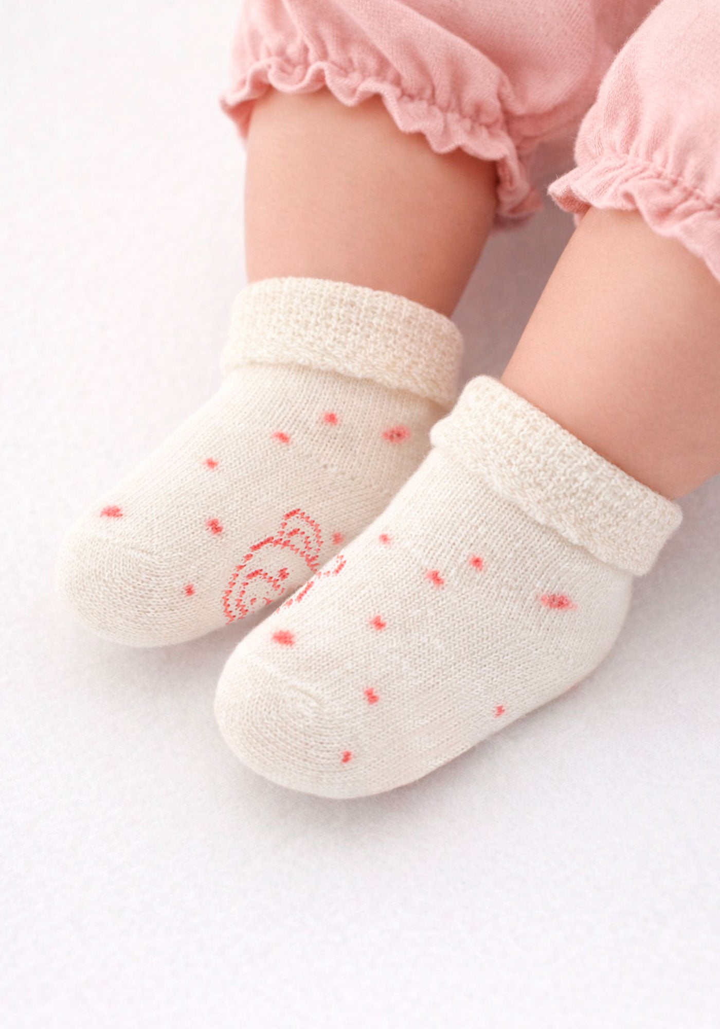 Media Acolchada Bebé Niña Fresco Suave