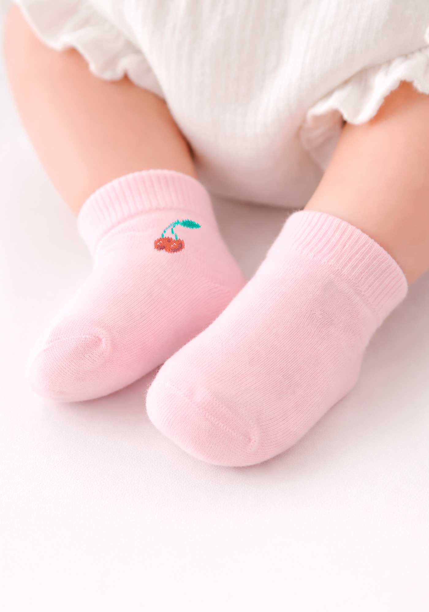 Media Acolchada Bebé Niña Dulce Básico