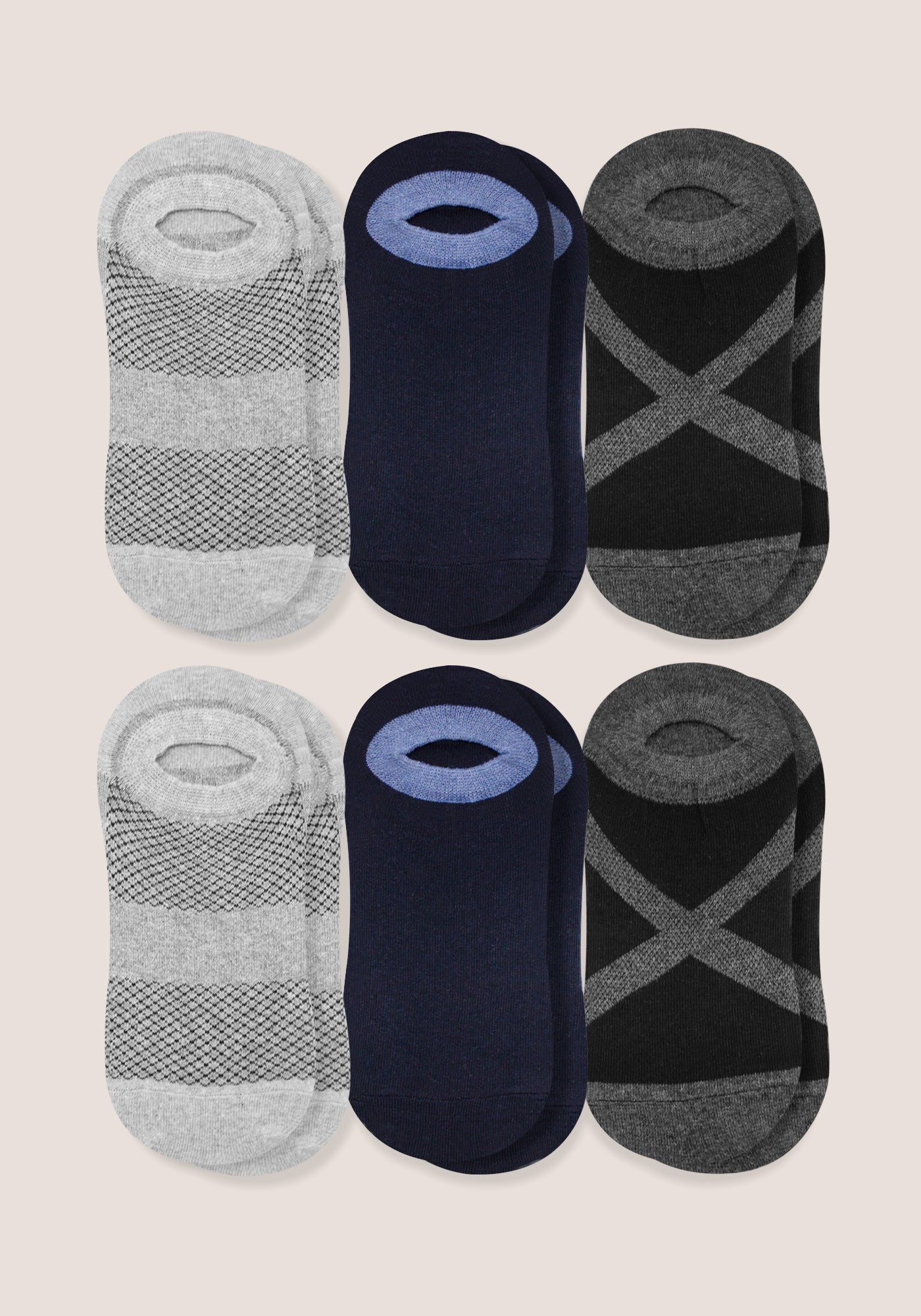 Media Talonera Invisible Lisa Hombre