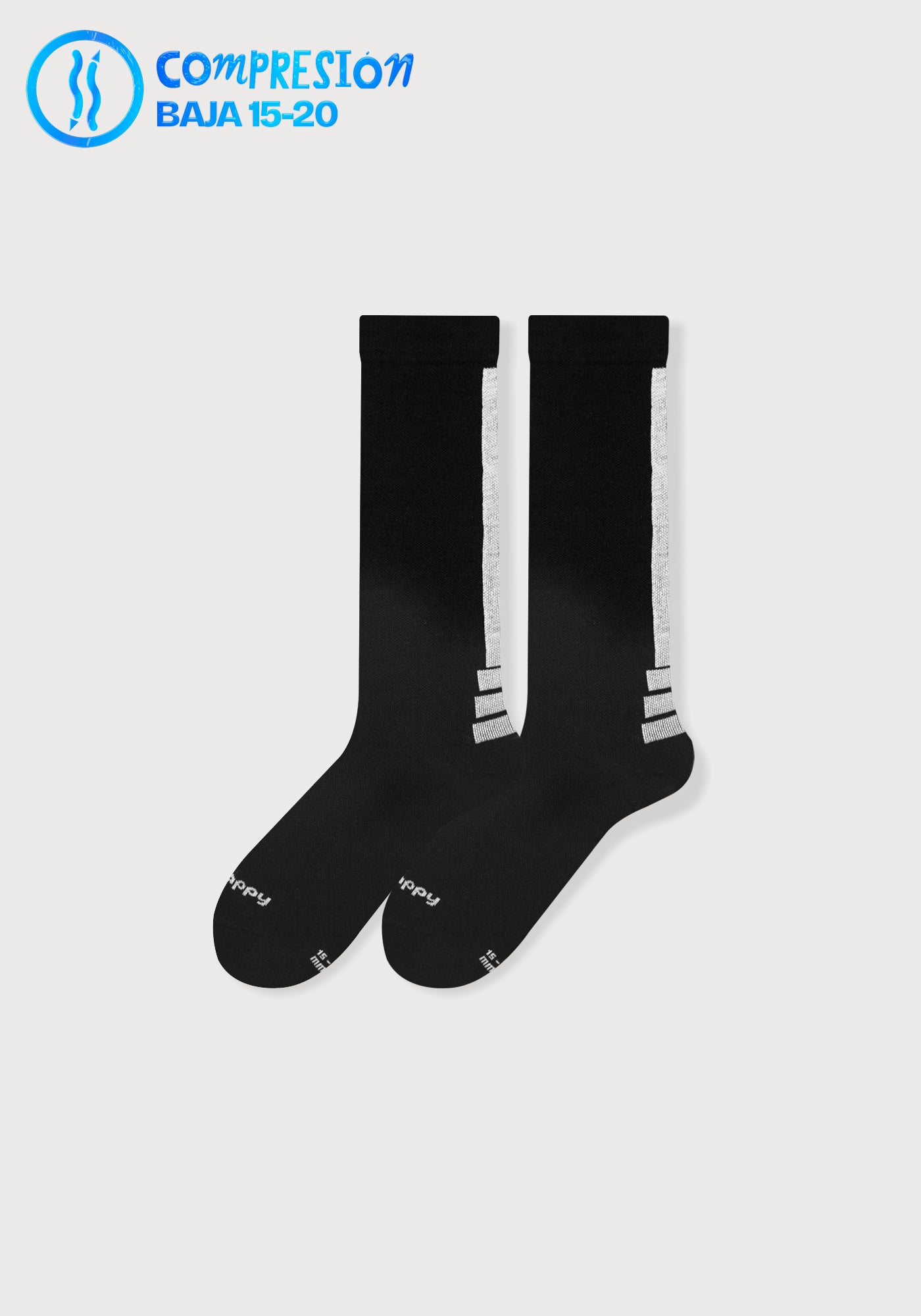 Media Beneficios Compresión 15-20 mmHg Hombre