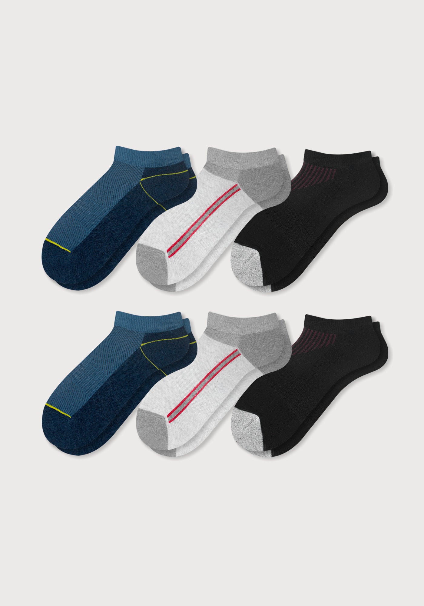 Media Semi Acolchada Talonera Hombre