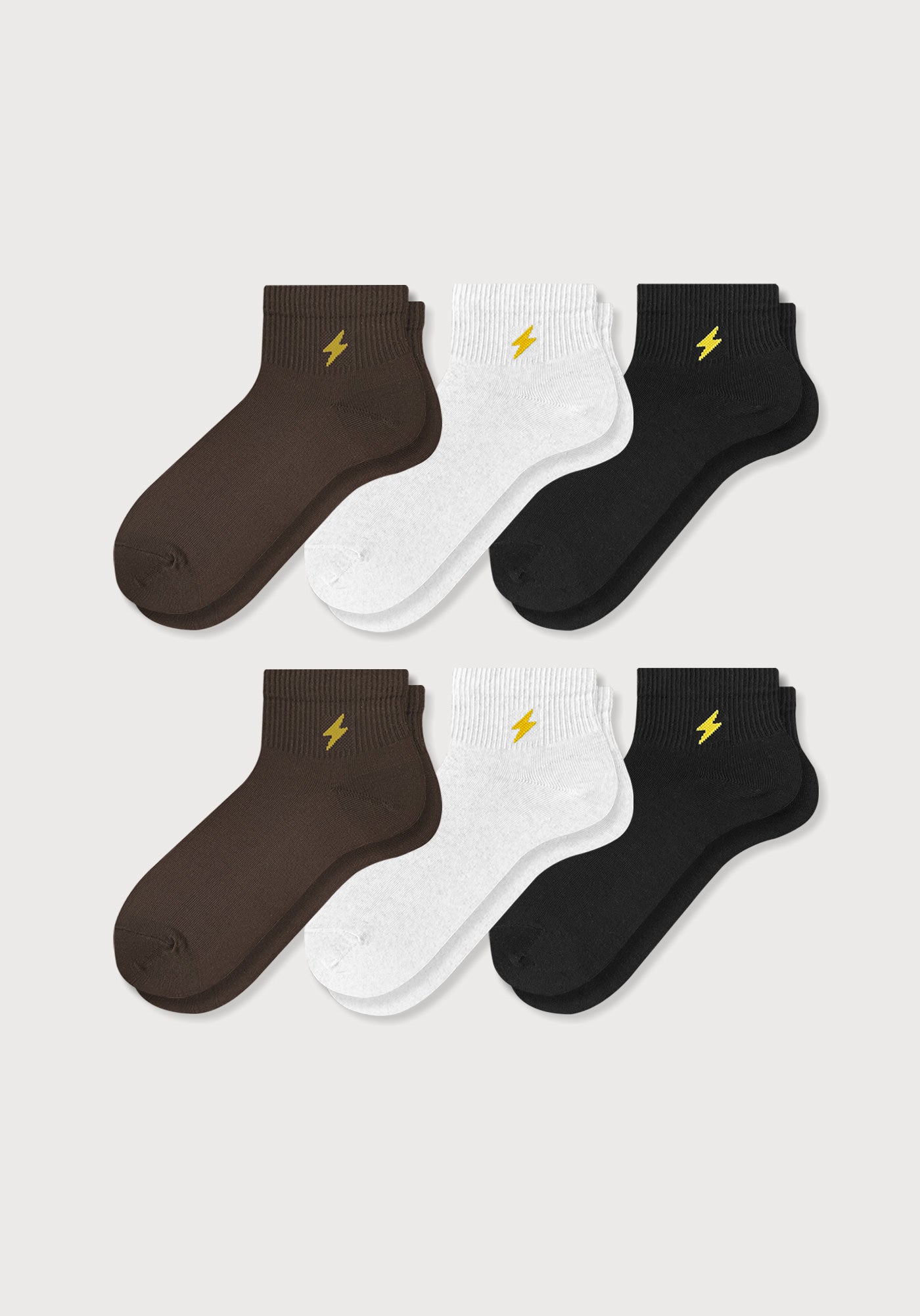 Media Tobillera Lisa Rayos Hombre