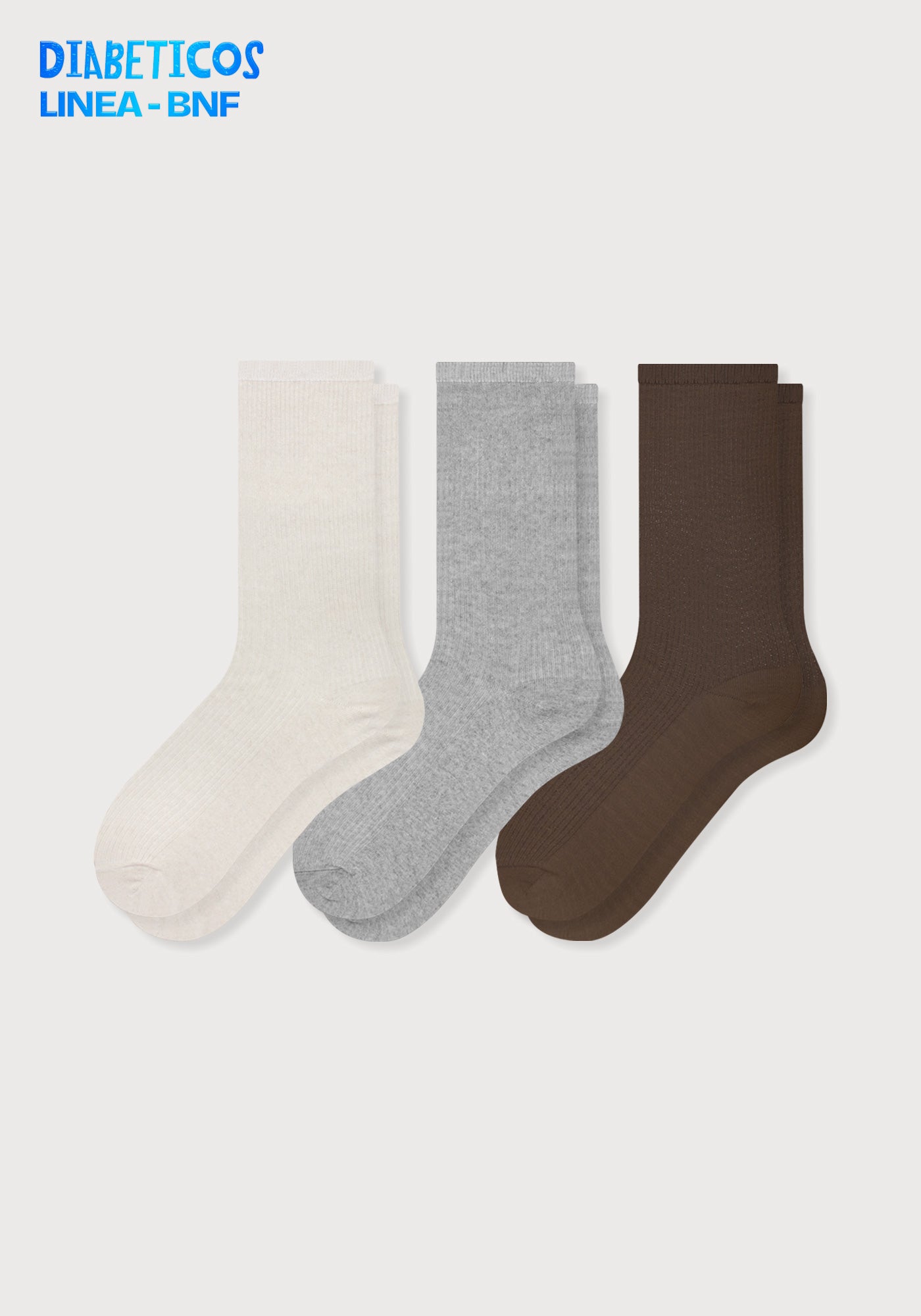 Media Diabéticos Beneficios Circulación Lisa Unisex