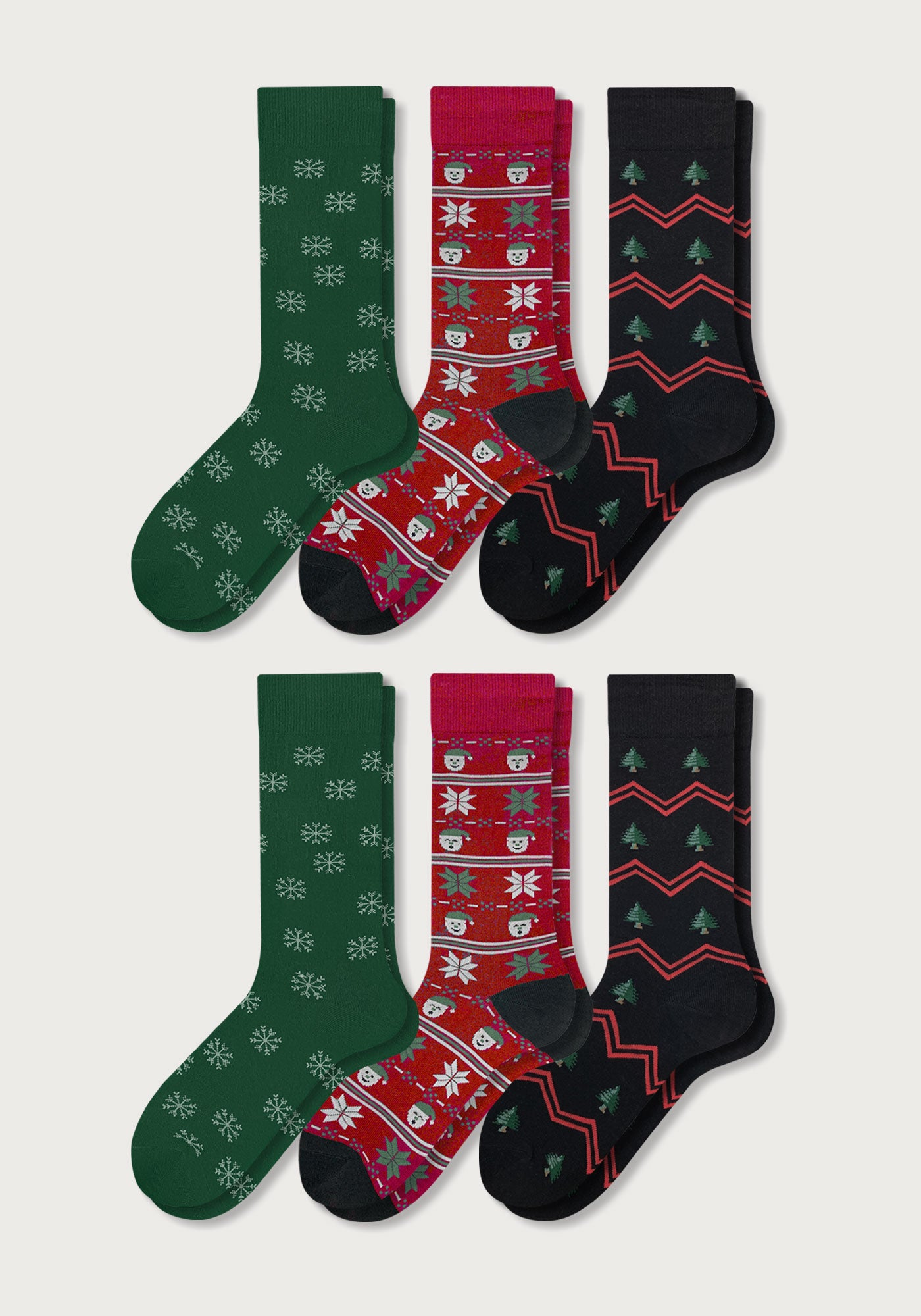 Media Navideña Casual Unisex