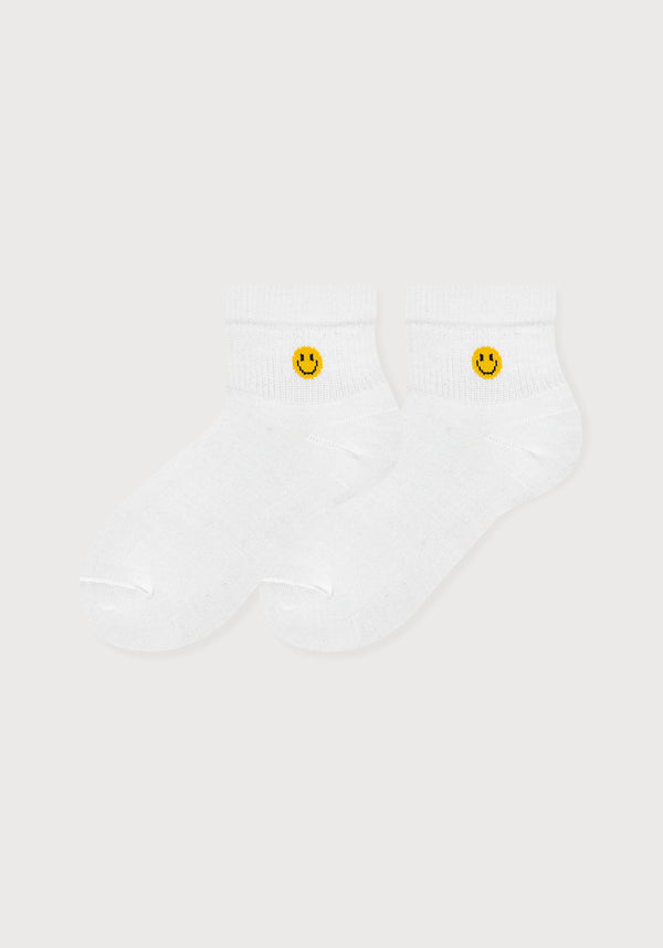 Media Tobillera Lisa Iconos Dama