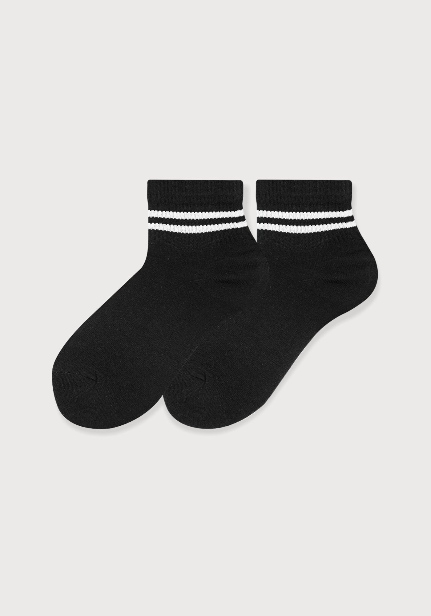 Media Tobillera Lisa Rayas Unisex