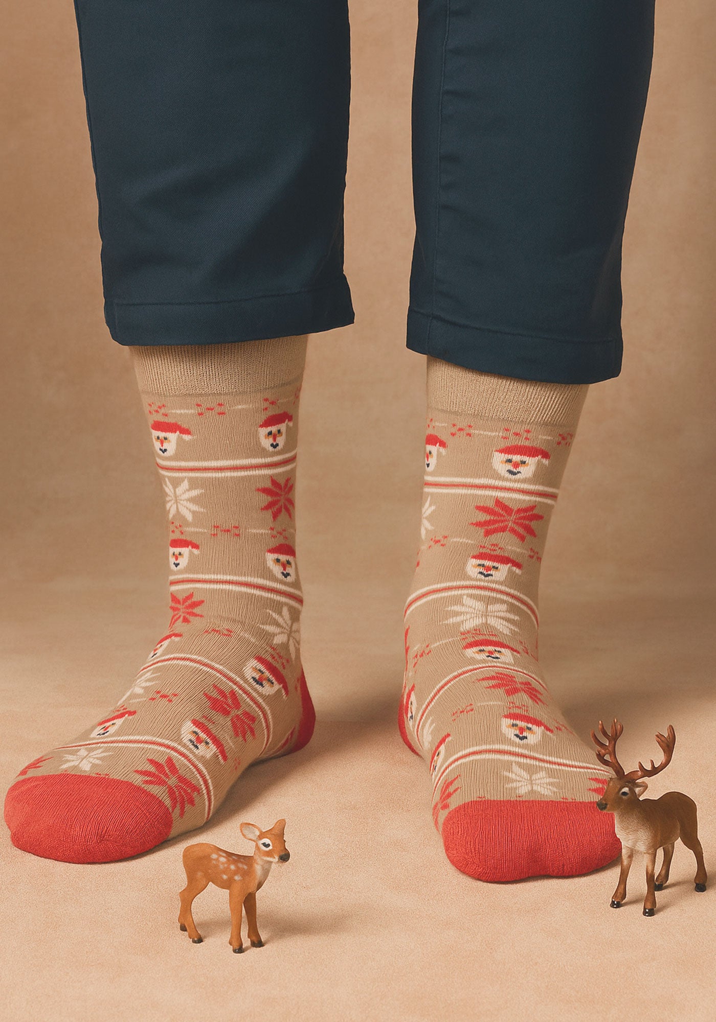 Media Navideña Casual Unisex