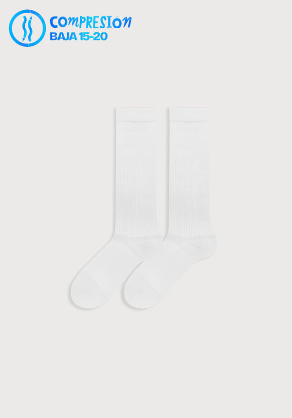 Media Beneficios Compresión 15-20 mmHg Unisex