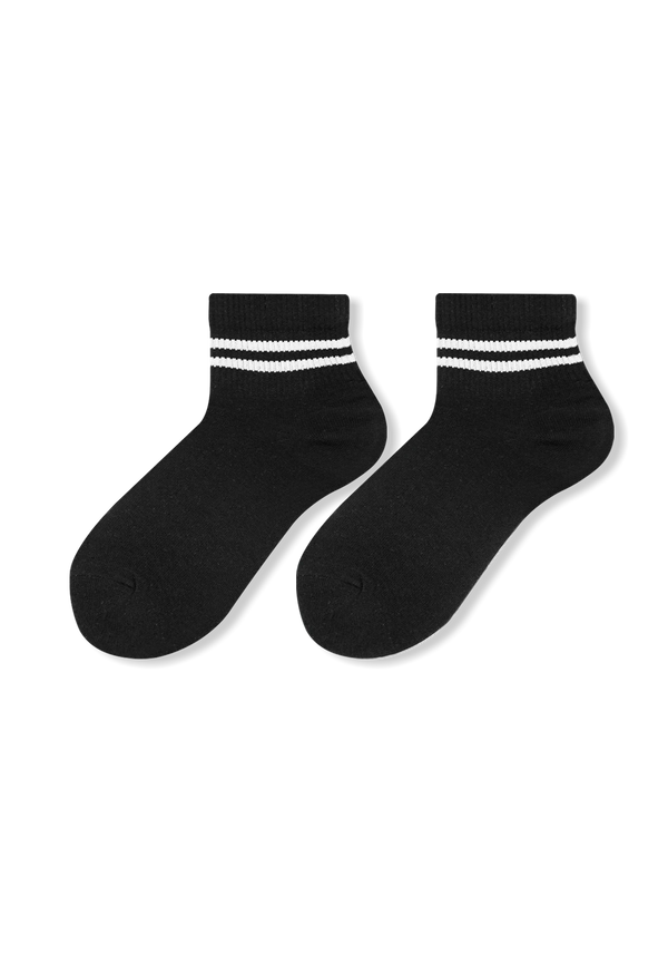 Media Tobillera Lisa Rayas Unisex