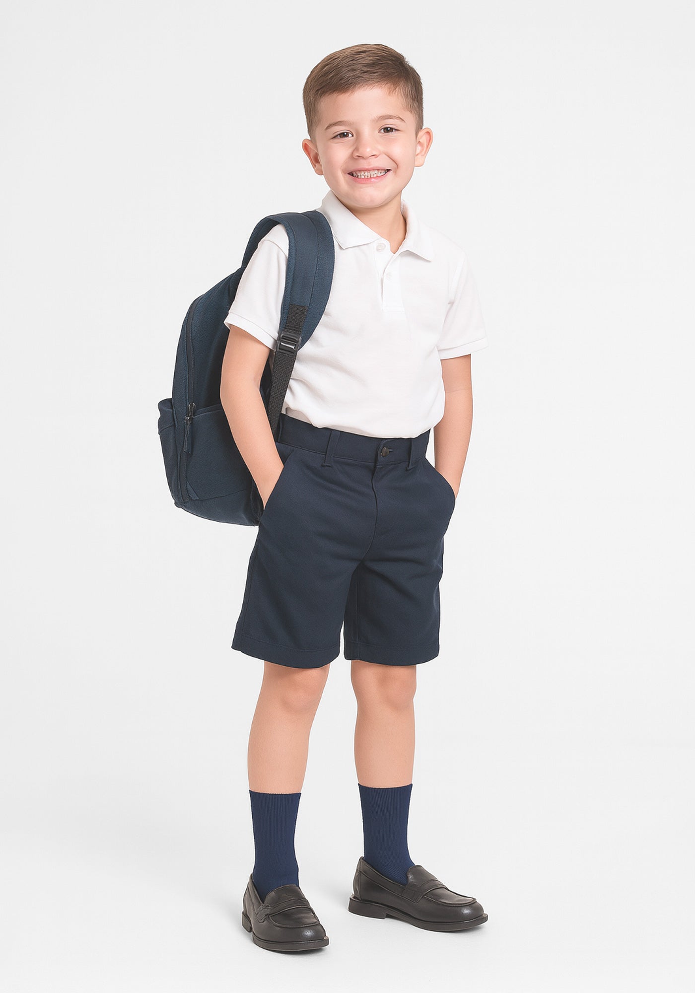 Media Escolar Larga Niños Unisex