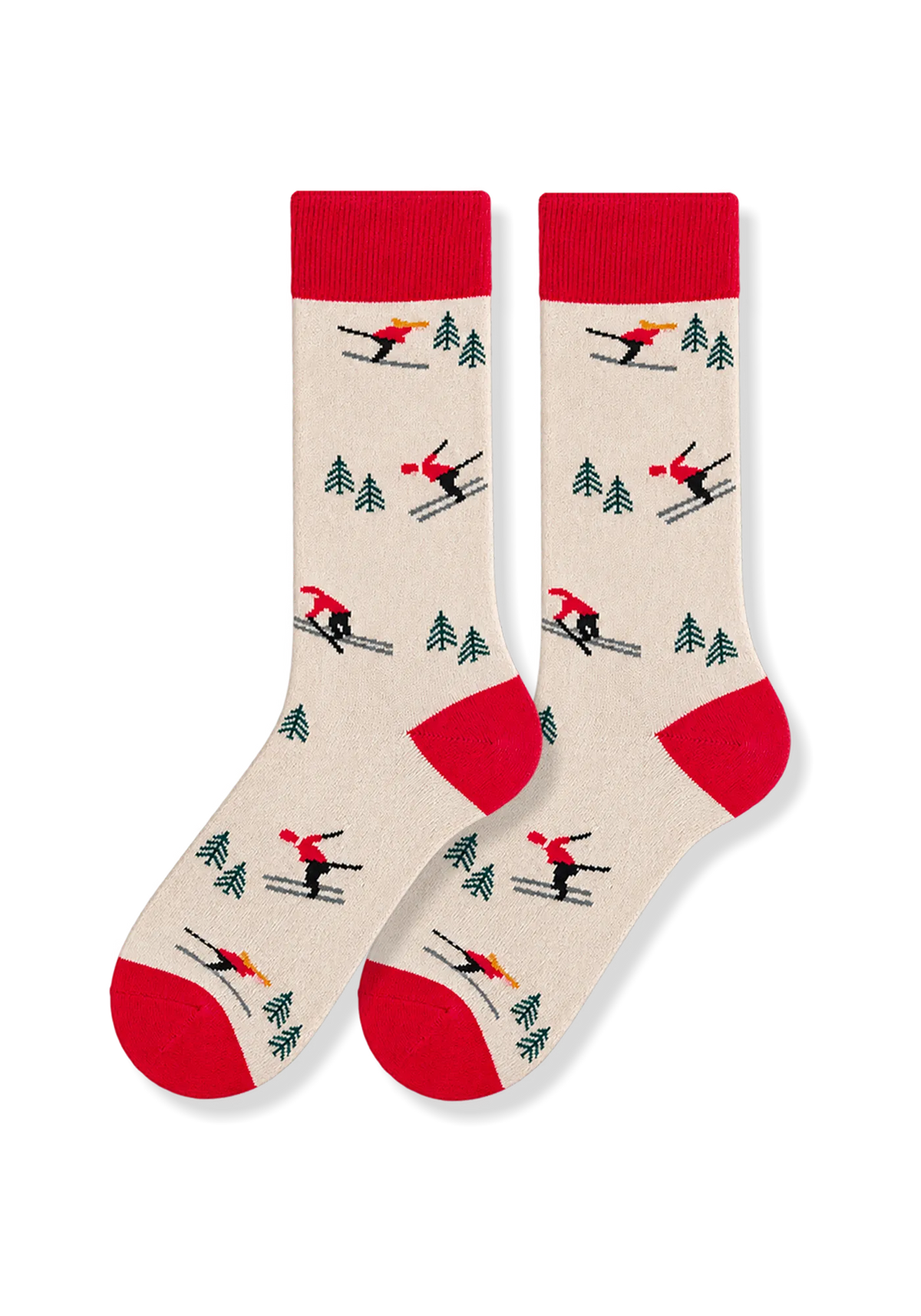 Media Navidad Casual Esqui Unisex