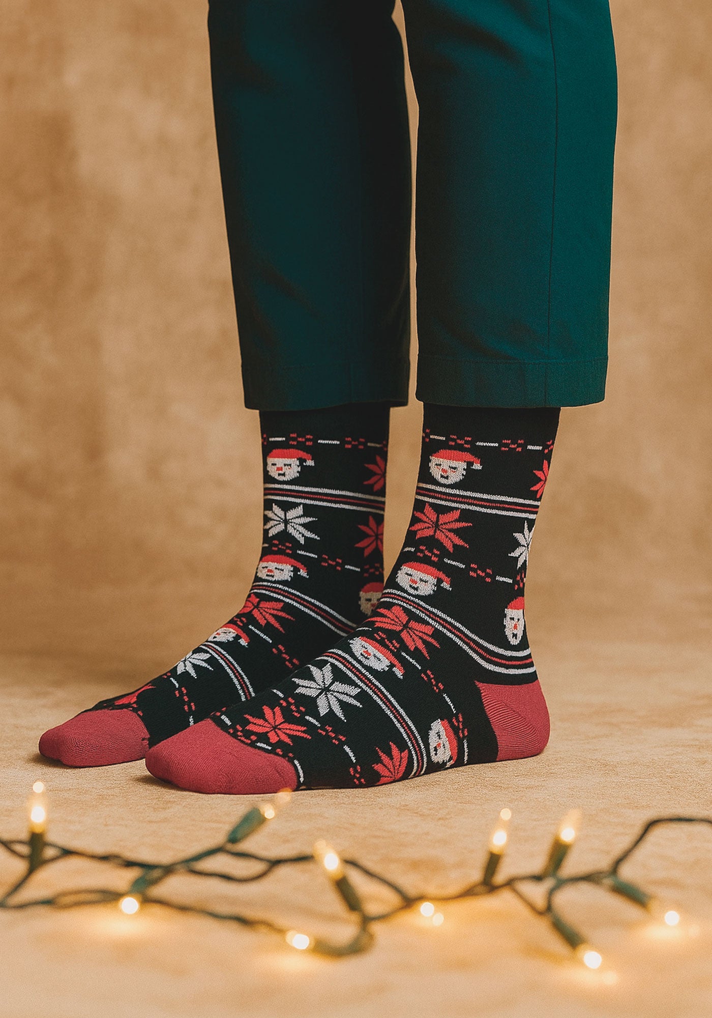 Media Navideña Casual Unisex