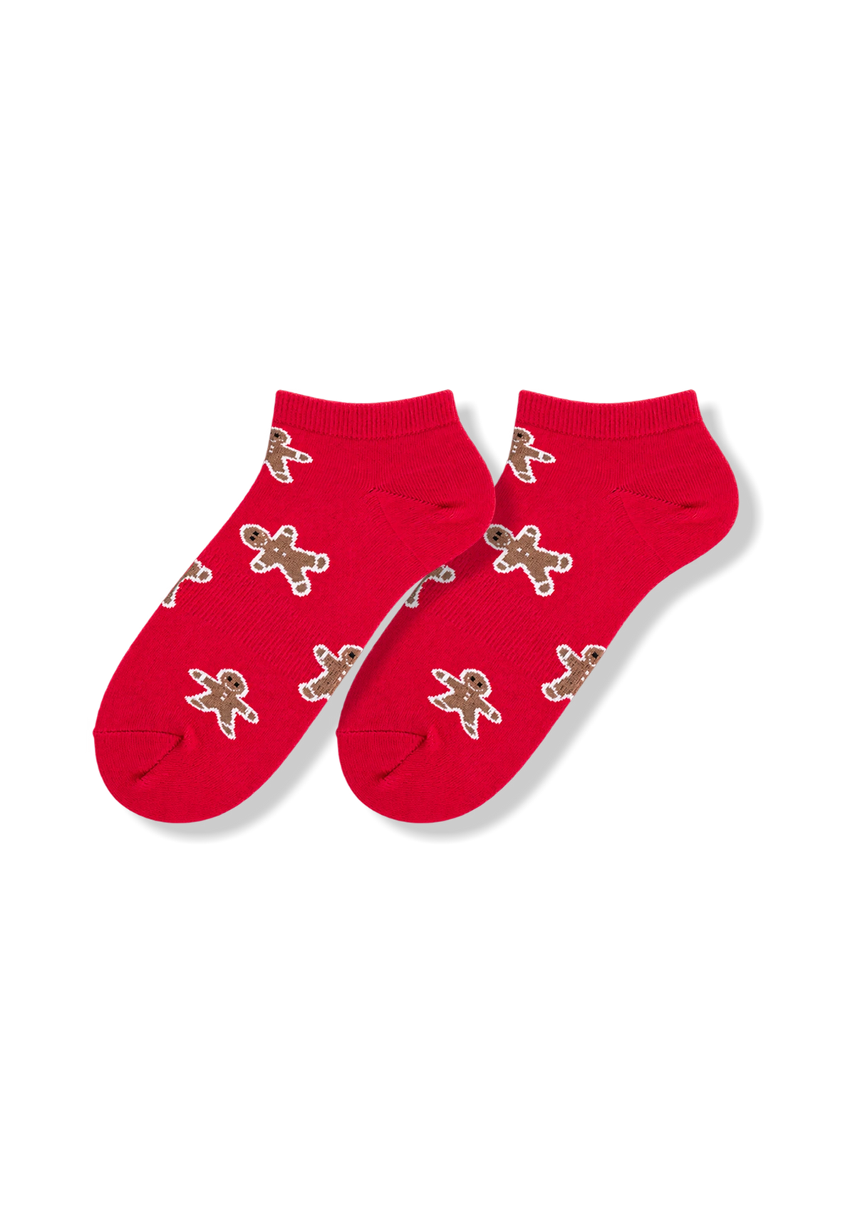 Media Navidad Talonera Galleta de Jengibre Unisex