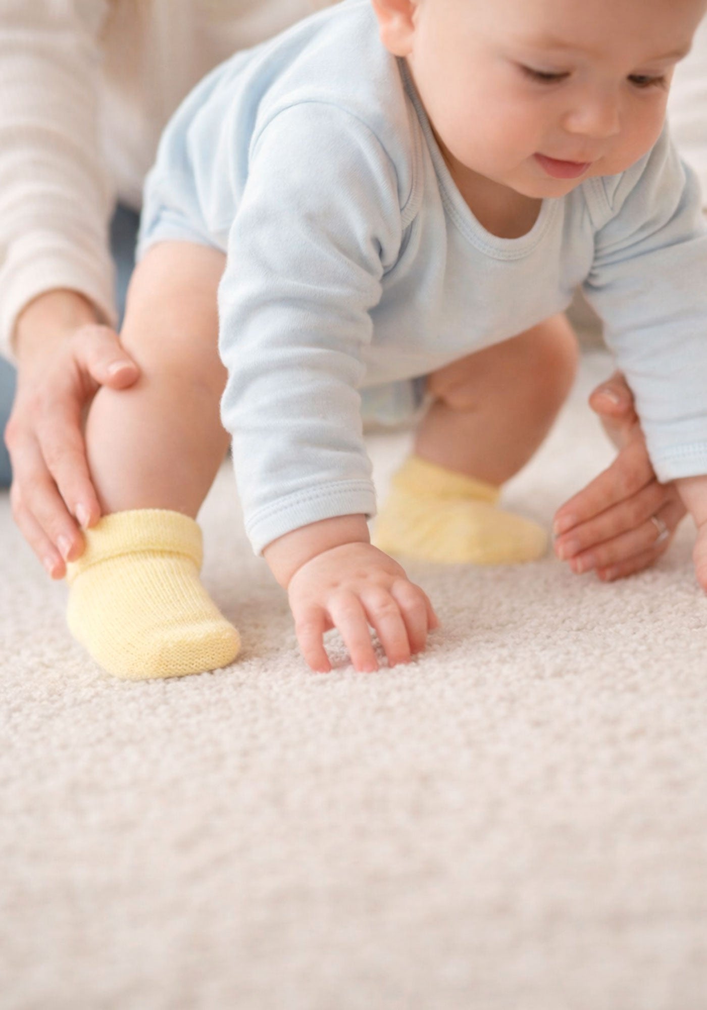 Media Acolchada Bebé Niño Moderno Activo