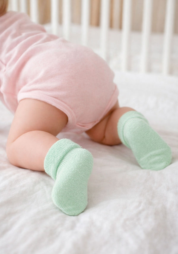Media Acolchada Bebé Niña Fresco Suave