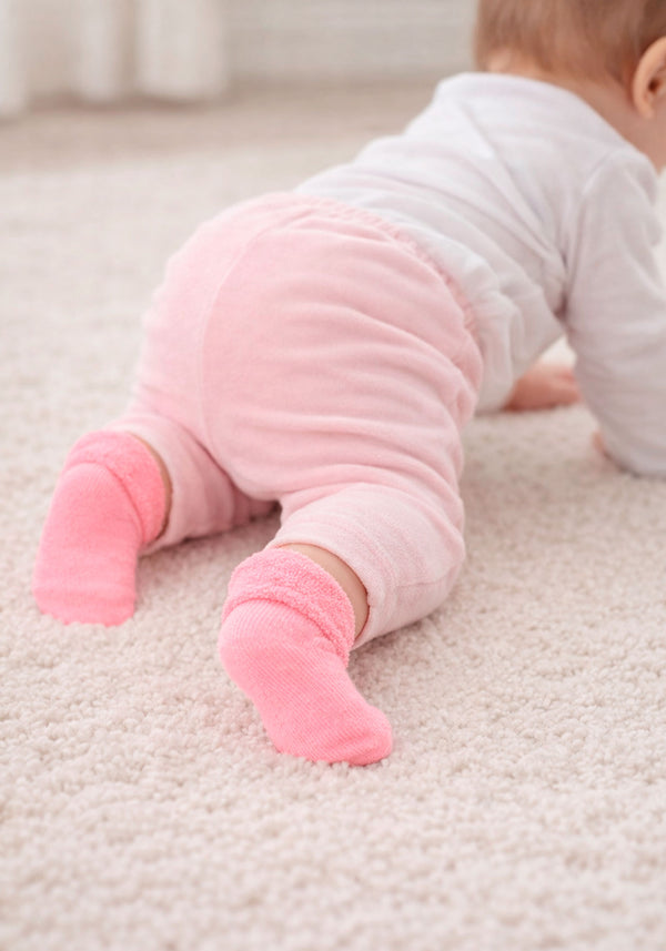 Media Acolchada Bebé Niña Fresco Suave