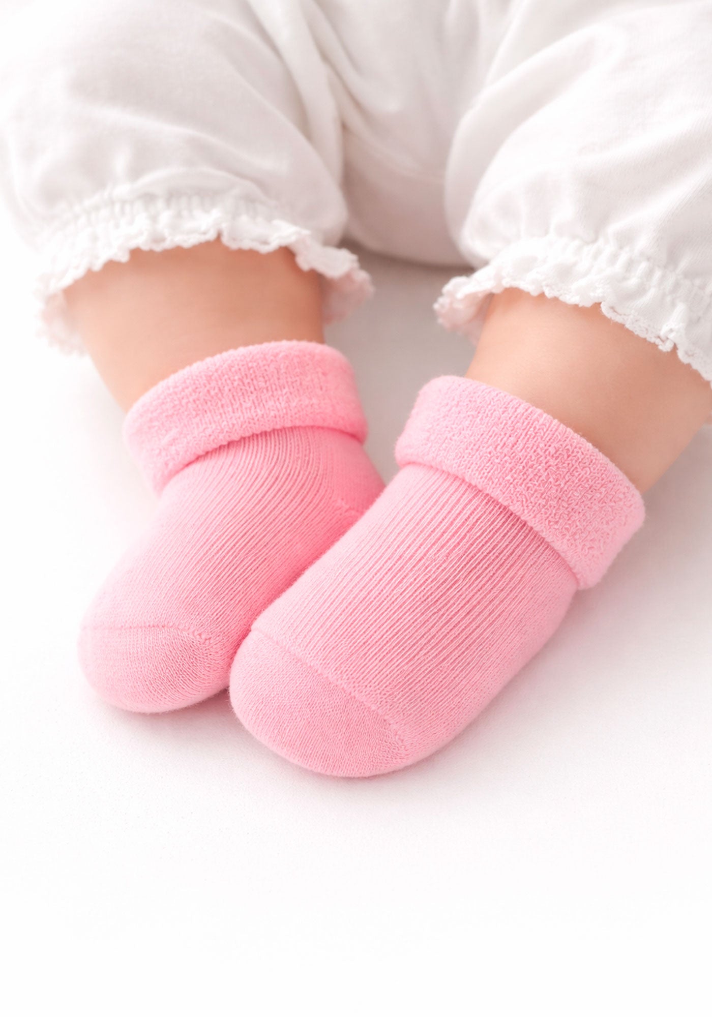 Media Acolchada Bebé Niña Fresco Suave