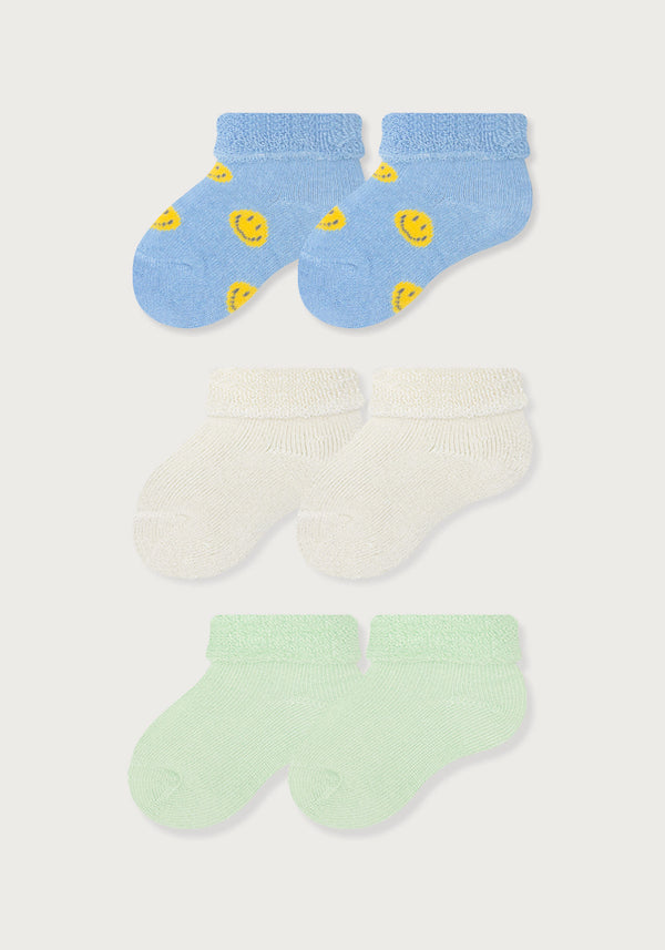 Media Acolchada Bebé Niño Esencia Suave