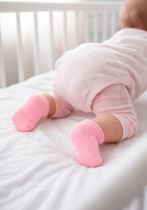 Media Acolchada Bebé Niña Fresco Suave