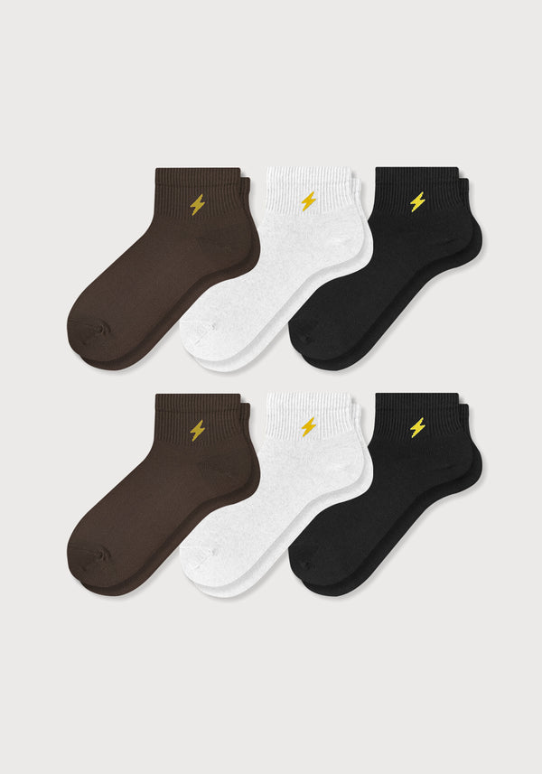 Media Tobillera Lisa Rayos Hombre