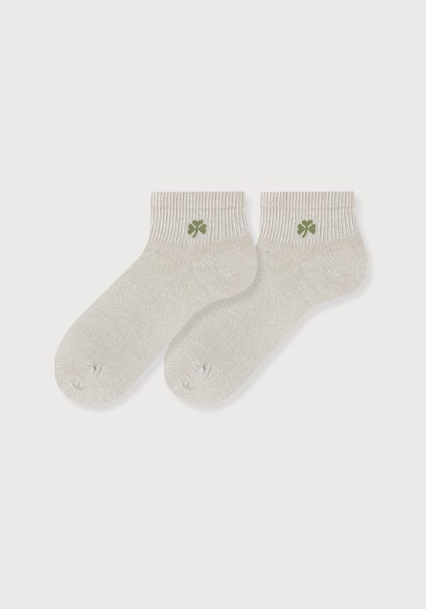 Media Tobillera Lisa Trebol Hombre